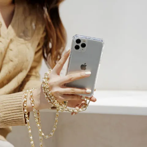 진주체인 갤럭시노트10+ 폰스트랩 젤하드케이스 김혜수케이스 폰케이스 목걸리케이스