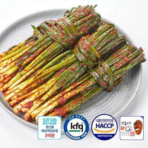 안동학가산 파김치 1kg 아이스박스포장