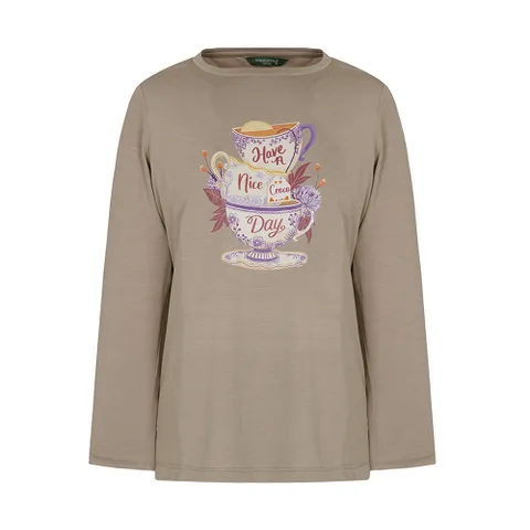 프린팅 라운드 티셔츠_CLCFTS902