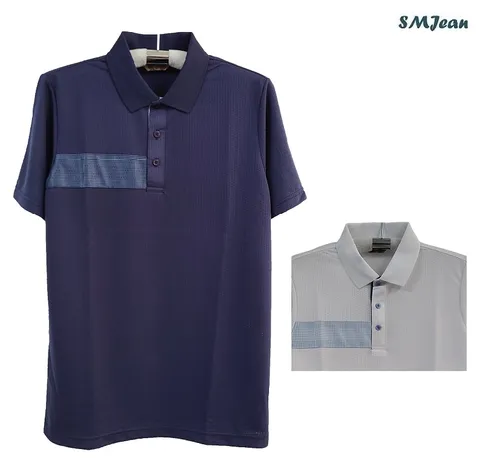 SMJ1274 남자 반팔 카라 티셔츠 반팔티 중년 남성 카라티 여름