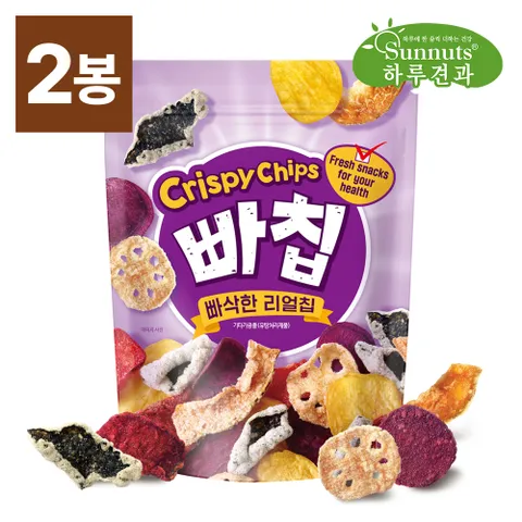 [1+1/총2봉] 빠칩 240g /인기부각/고구마칩