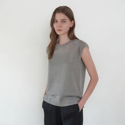 메탈 슬리브리스 니트 N4GM65