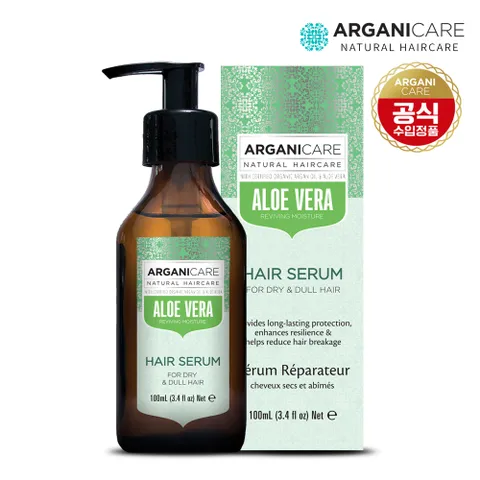 아르가니케어 알로에베라 헤어 세럼 100ml 건조모발용