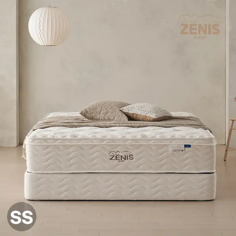 제니스가구 H4000 허리편안한 포켓 메모리 필로우탑 마원단 롤팩매트리스 (SS)