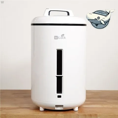 미락 진공 쌀 보관통 20Kg 주방 쌀 저장 진공쌀통 쌀보관 가정용쌀통 쌀보관통