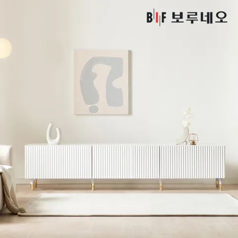 [착불]  루이 템바보드 티비 다이 높은 TV 거실장 1800