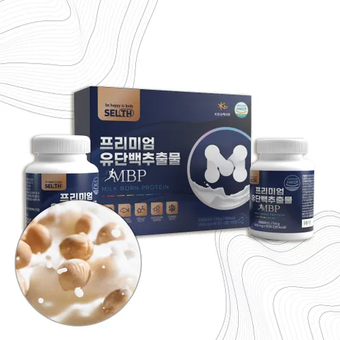 MBP 농축 분리 유청 산양유 단백질 영양 180정