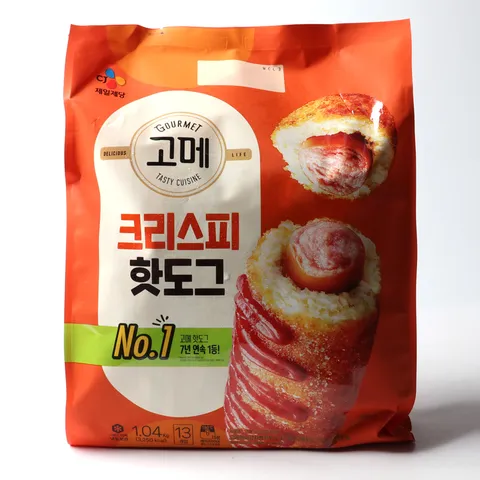 CJ 고메 크리스피 핫도그 1.04kg