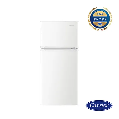 122L 2도어 소형 미니 모텔 사무실 자취 냉장고 화이트 KRFT-122ABPWO[공식인증/빠른설치/기본설치비무료]