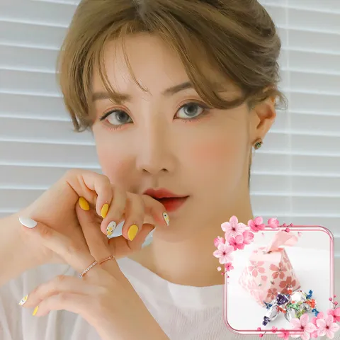 [+달콤한 벚꽃사탕패키지] 너의 시간속으로 반지+핑크선물포장+쇼핑백