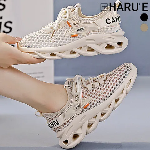 [하루에] 루히 여성 키높이 메시 여름 운동화 스니커즈 5.5cm