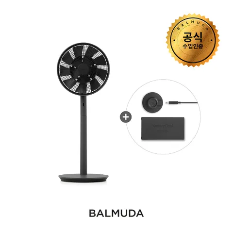 [공식수입원] 그린팬S 선풍기 다크그레이 + 배터리 독 패키지 (택1) EGF-1800