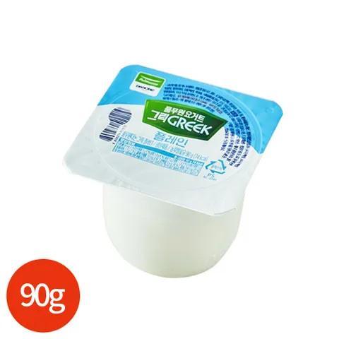 풀무원 다논 그릭 플레인 요거트 90g x 12개
