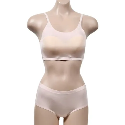 su2 착용 인견 몰드 끈브라 삼각팬티 세트 스포츠브라 심리스브라 여자속옷 브라 여성팬티