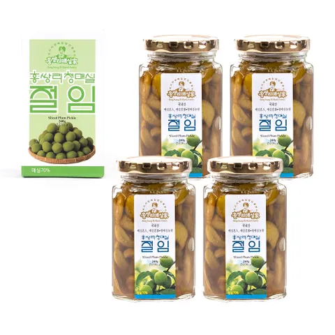 청매실농원 매실절임 240g x 4개세트