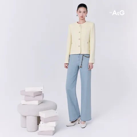 더엣지 시그니처 와이드 데님팬츠 2종