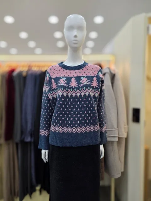 스키 모티브 니트 PQ4KL00163_DJ