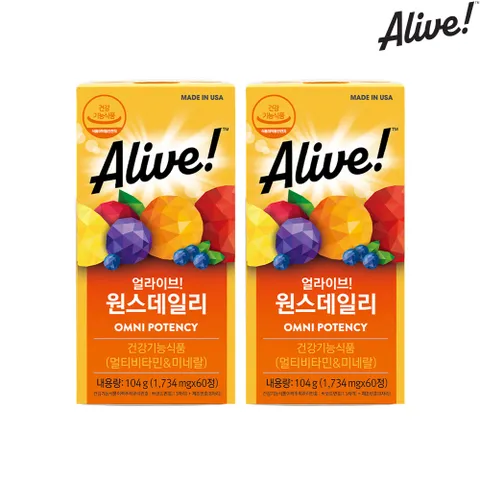 멀티비타민 60정 2병