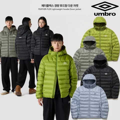 [롯데백화점](예약판매 11/16출고) 페더플렉스 경량 후드형 다운 자켓 UQ321CDJ95 4종