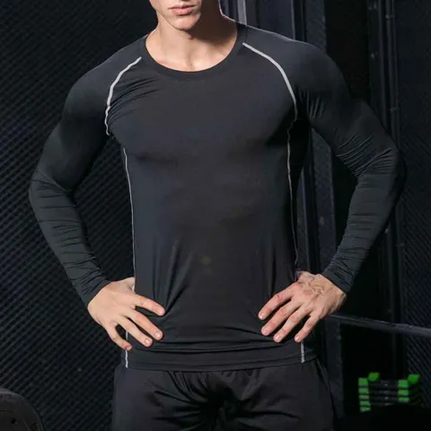 베이직 스포츠 긴팔티 남성 트레이닝복 상의 운동복 남자짐웨어 남자여름트레이닝복