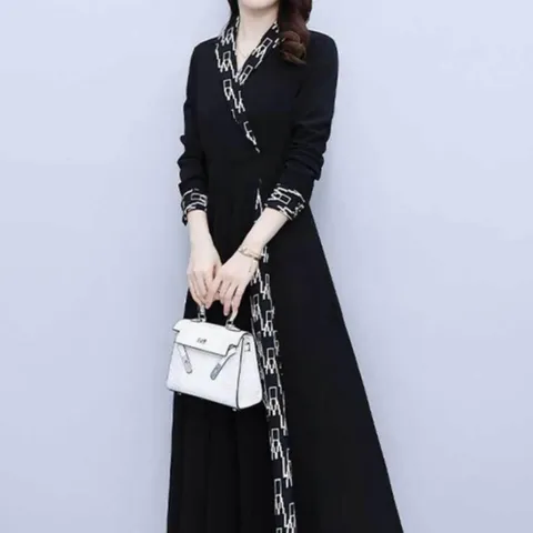 봄 가을 하객룩 결혼식 정장 하객 원피스 돌잔치 엄마 원피스 긴팔원피스 가을원피스 원피스치마