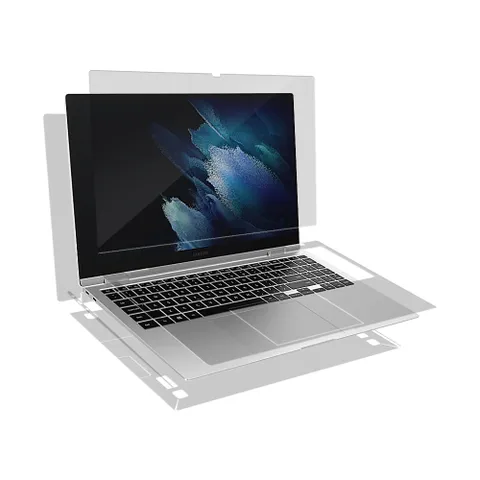 갤럭시북2 프로 360 15인치 고광택강화 액정+외부보호필름 2매 NT950QED