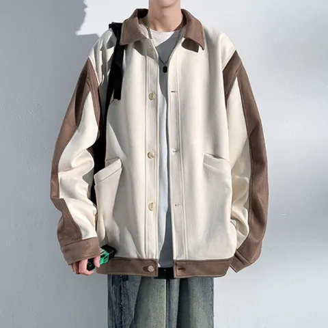 [브리치] 제로스샵 / 풀리트 스웨이드 오버자켓