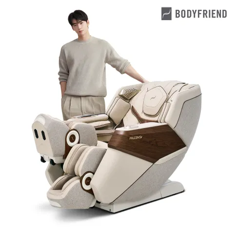 [공식인증 리퍼] 팔콘SV(천연가죽) 안마의자 헬스케어로봇 무상AS 1년