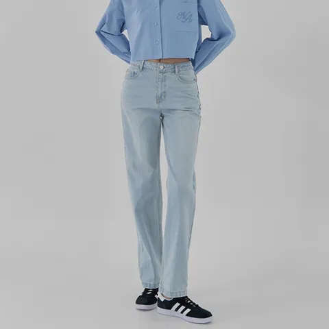 [나인] [정상가 :79000원] 뉴 캐주얼 로우라이즈 데님 팬츠PT-5373