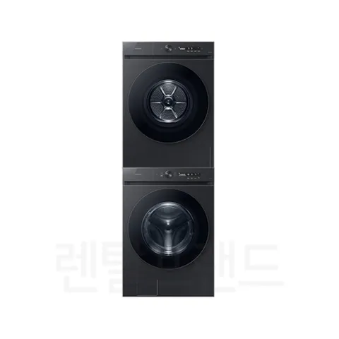 [삼성세탁기건조기세트] 삼성 세탁기렌탈 건조기렌탈 비스포크 그랑데 AI 세탁기 21kg + 건조기 17kg (DV17CB6800BV(P)) 등록비