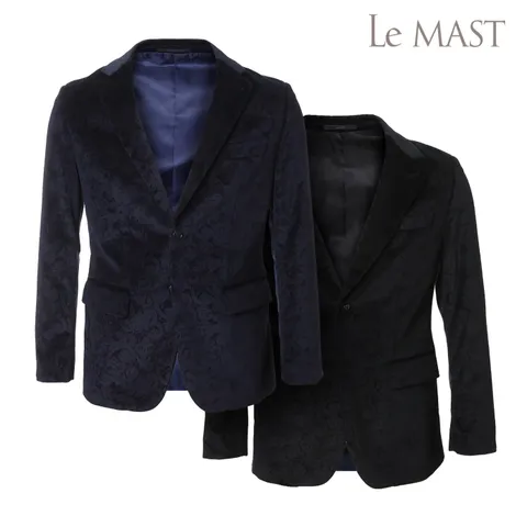 [롯데백화점][맨잇슈트]페이즐리 코튼 벨벳 클래식 이브닝 재킷 2종 택1