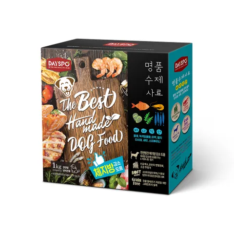 데이스포 명품수제사료 바다식단 1kg