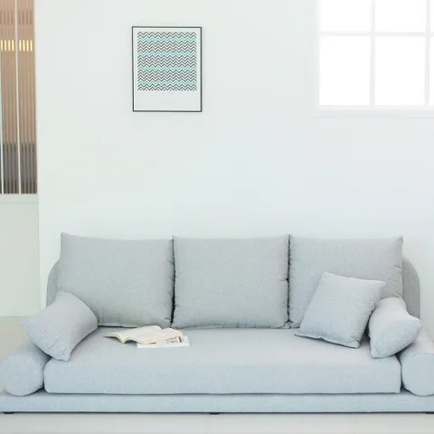 로시니 패브릭 3인 좌식소파 착불