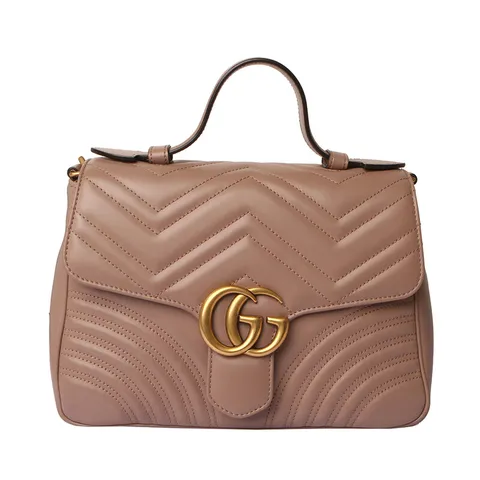 [중고명품]  498110 GG 마몽 마틀라쎄 탑핸들 숄더백 30631