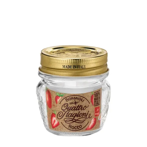 로코 콰트로 미니 80ml 양념 디저트 유리병 홈 캐닝자