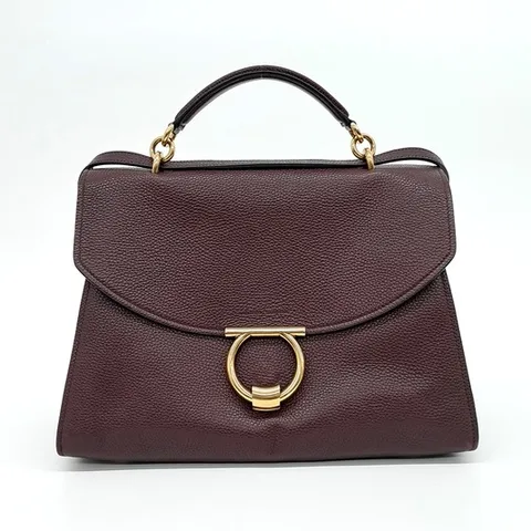 [구구스]중고명품 페레가모 간치니 마고 탑핸들 라지 (NO 10107790)