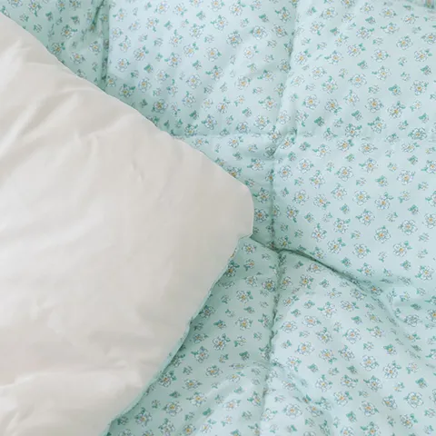 러블리 데이지 사계절 차렵이불Q 민트 1P 이불 침구 먼지없는이불 퀸차렵이불 차렵이불Q