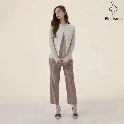 [최초가 139000원] 뉴 클래식 스트레이트 플리츠 팬츠_HPPTS024H04