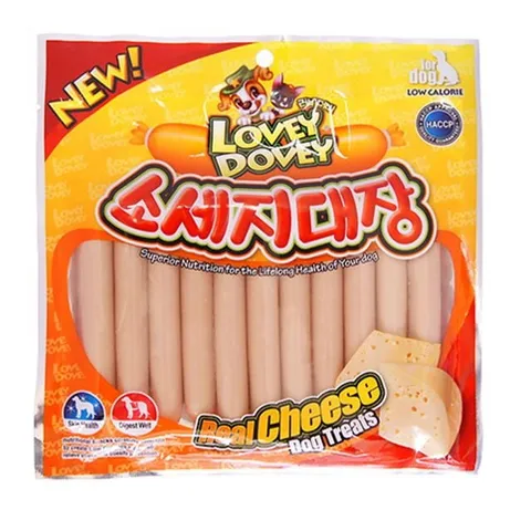 러비더비 소세지대장(치즈) 11P 애견간식 강아지간식 반려견간식 강아지캔 강아지개껌