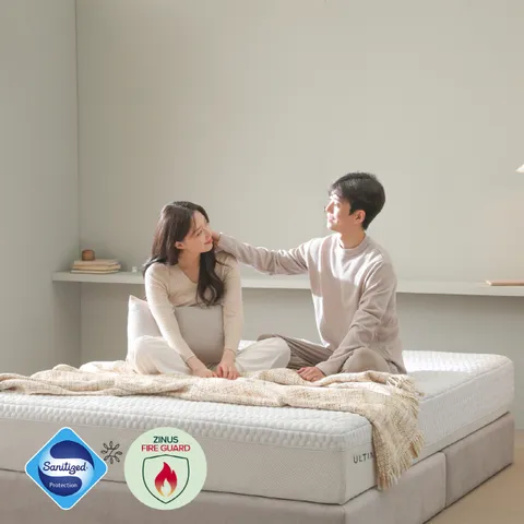 지누스 얼티마 럭스S 하이브리드 매트리스 (25cm/퀸)