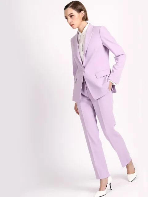 [브리치] 수트힐 / 여성수트 정장세트 수트 원 버튼 싱글   라벤더