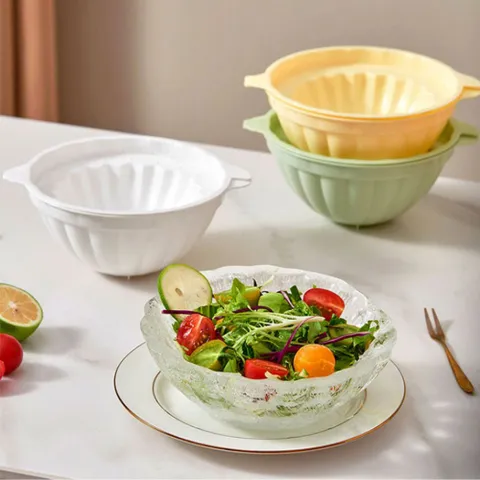 (홍스비)2가지 사이즈 얼음그릇 아이스 트레이 얼음틀 얼음틀 실리콘얼음틀 얼음그릇