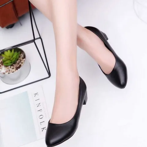 정장 회사원 키튼힐 펌프스힐미들힐 구두 여자구두펌