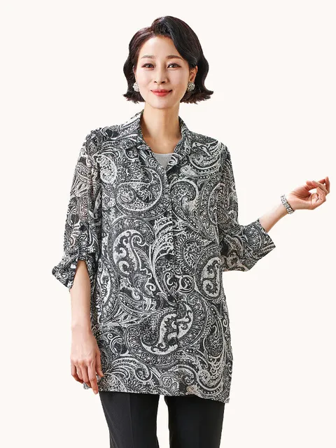 알리사 페이즐 쉬폰 재킷 K231JK03
