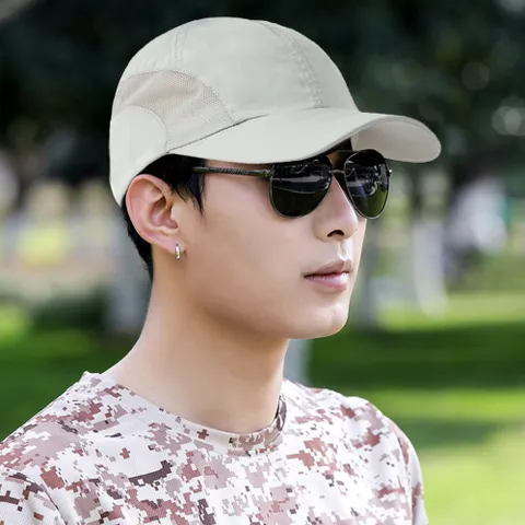 라인업 스포츠 등산모자 그레이  캡모자 여름모자