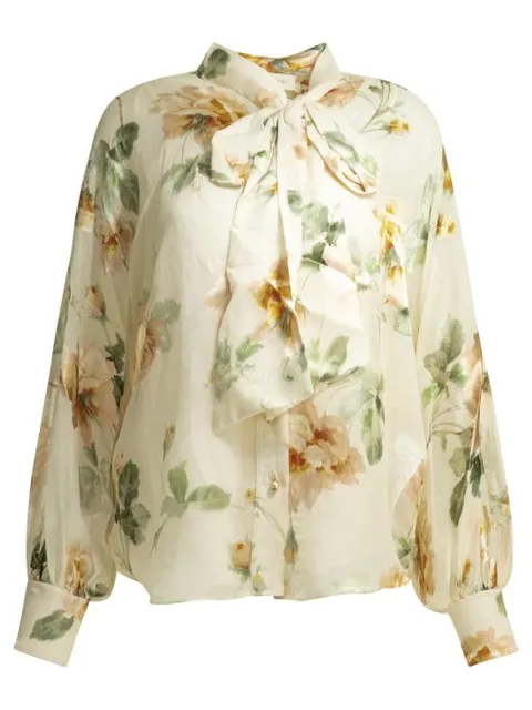 [해외직구] 26SS  블라우스 셔츠 8171TS263CRRO White