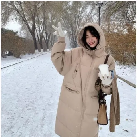 [오노마] ONM 후드 집업 패딩 블랙 베이지 (11872805)