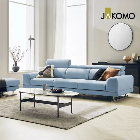 자코모 로벨Ⅱ 3.5인 기능성 스위브 소파+스툴