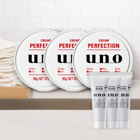크림 퍼펙션 A 90g  3개 + 휩 워시 블랙 30ml 3개