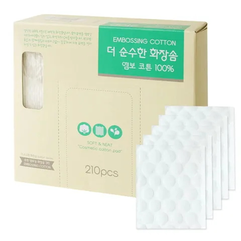 더순수한 화장솜 210P